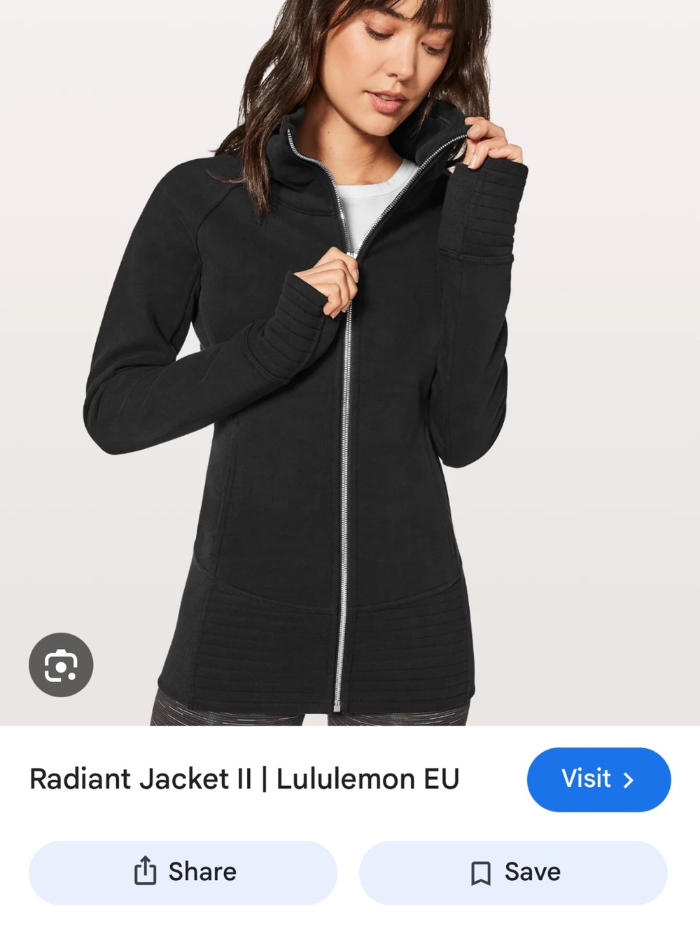 Lululemon Radiant Jacket II - Black